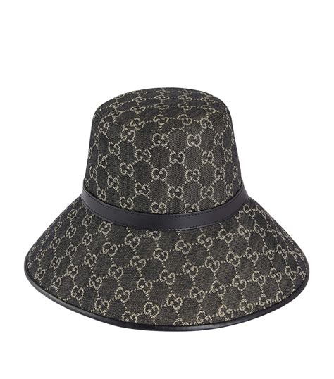 mens gucci brim hat|Gucci hat clearance.